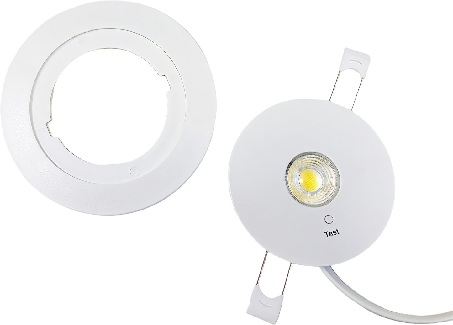 3W LED Emergency Ceiling Light Spotlight, Bright Cool White, 3 Hours Battery Operation Time