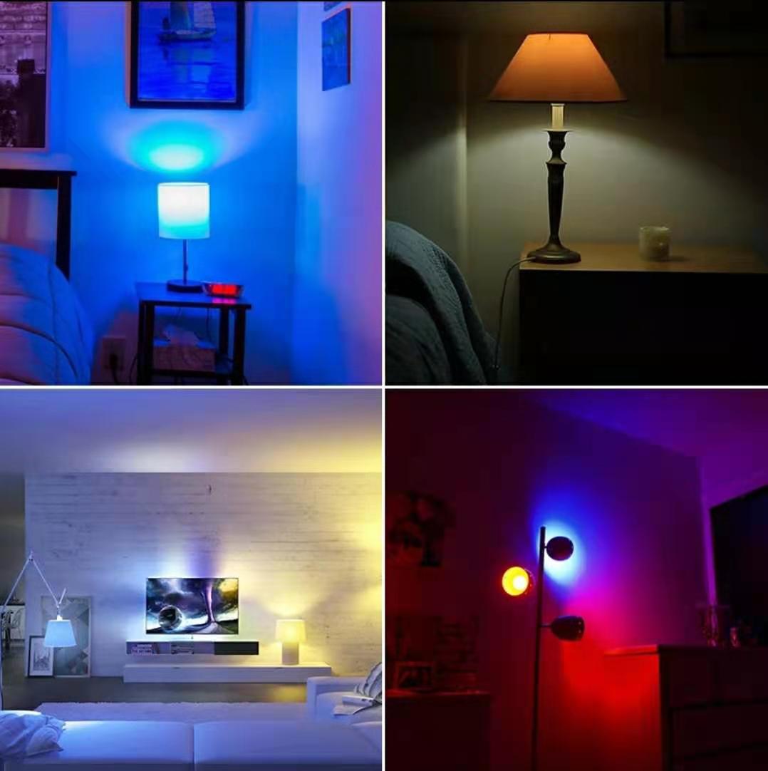 10 Watt RGBW Colour Changing E27 / B22 LED Bulb Light With Remote Control
