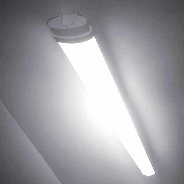 5Ft 150cm Waterproof LED Batten Light, Bright Cool White