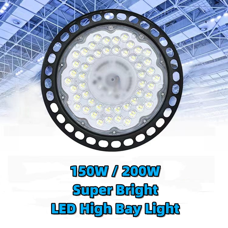 Super Bright LED High Bay Light 150W / 200W, Waterproof, For Warehouse, Workshop, Garage
