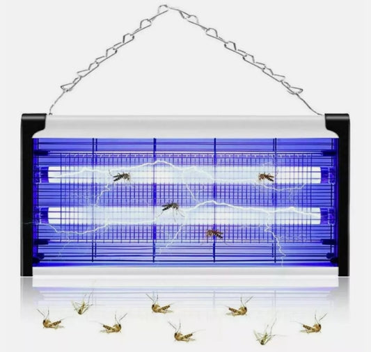 Electric LED Insect Killer Mosquito Fly Bug Zapper Pest Trap Lamp, Power Saving &  Long Lifespan