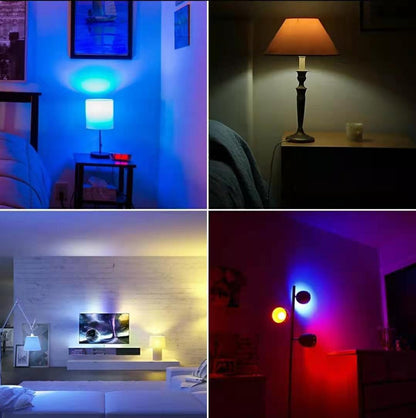 10 Watt RGBW Colour Changing E27 / B22 LED Bulb Light With Remote Control