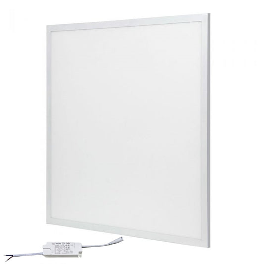 44W Backlit LED Panel Light, 600x600mm, Bright Cool White, Flicker Free, No Yellowing, For Suspended Ceiling, Including Power Supply