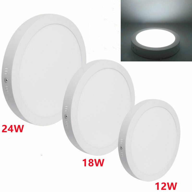 Round Surface Mounting LED Panel Light, 12W / 18W / 24W