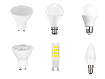 Household LED Bulb Light, GU10 / MR16 / B22 / E27 / E14 / G9 / G4 Fitting